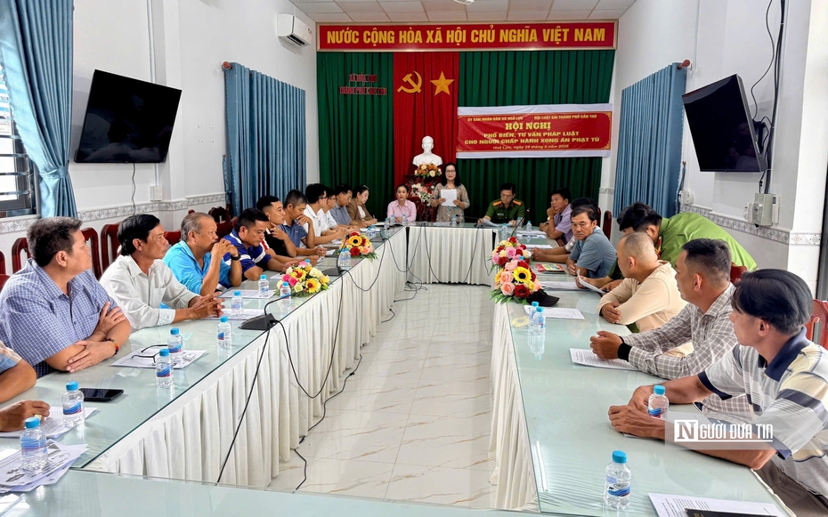 Hội Luật gia Tp. Cần Thơ đồng hành hỗ trợ người chấp hành xong án phạt tù tái hòa nhập cộng đồng