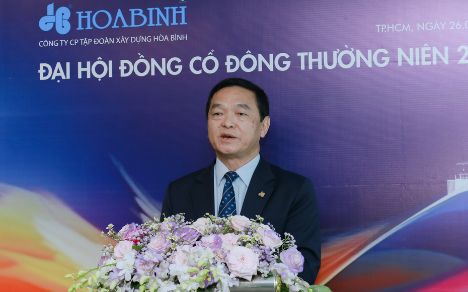 ĐHĐCĐ Xây dựng Hòa Bình: Mục tiêu doanh thu 10.000 tỷ đồng, tiếp tục phát hành cổ phiếu hoán đổi nợ