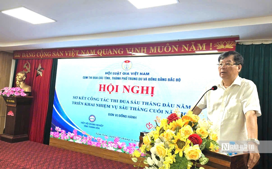 Cụm thi đua số 1, Hội Luật gia Việt Nam tổ chức Hội nghị sơ kết công tác 6 tháng năm 2026