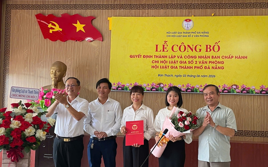 Hội Luật gia Đà Nẵng thành lập Chi hội Luật gia số 2