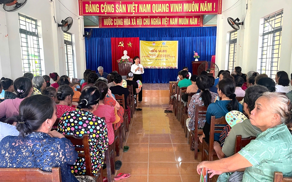 Đưa luật về làng, giữ bình yên từ những mâu thuẫn nhỏ