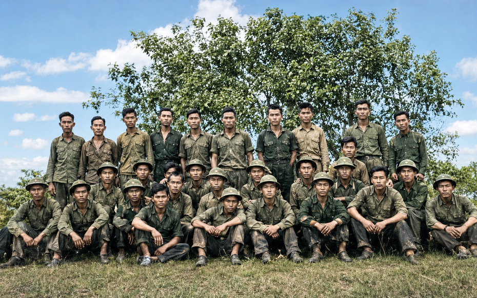 Hồi sinh nhiều di ảnh tìm thấy ở hố chôn tập thể, mở hy vọng gọi tên liệt sĩ