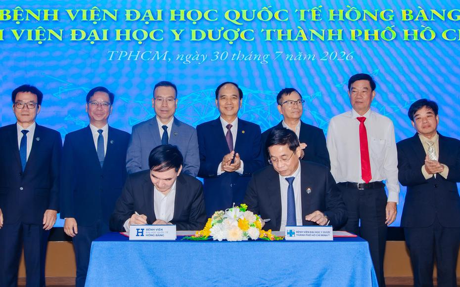 Bệnh viện Đại học quốc tế Hồng Bàng ký kết hợp tác chuyên môn với Bệnh viện Đại học Y Dược Tp.Hồ Chí Minh