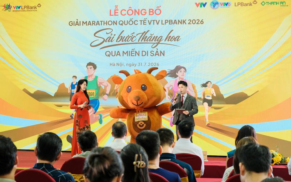 Giải Marathon Quốc tế VTV LPBank 2026 trở lại với cung đường di sản Vân Long