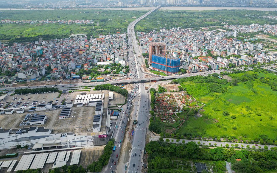 Hà Nội: Hầm chui 6 làn ở cửa ngõ phía Đông dần lộ diện sau 9 tháng thi công