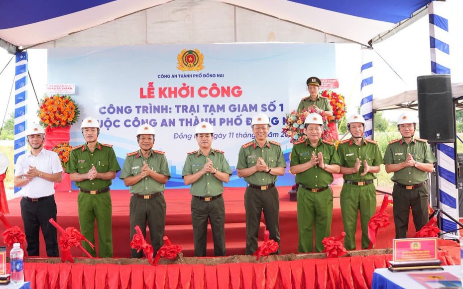 Công an Tp.Đồng Nai khởi công Trại Tạm giam 2.000 chỗ