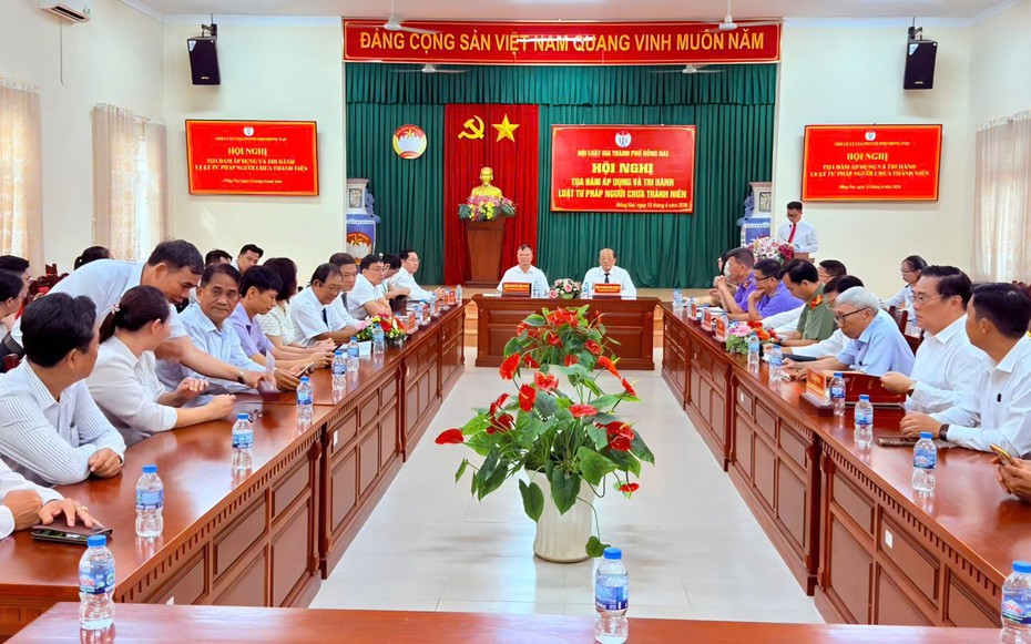Hội Luật gia Tp.Đồng Nai gỡ vướng thi hành Luật Tư pháp người chưa thành niên