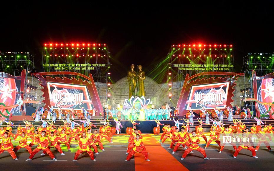 Gia Lai rực sáng trong đêm hội tinh hoa võ cổ truyền Việt Nam
