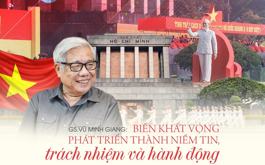 GS.Vũ Minh Giang: Biến khát vọng phát triển thành niềm tin, trách nhiệm và hành động