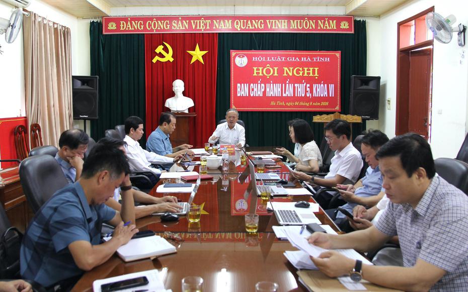 Hội Luật gia Hà Tĩnh đẩy mạnh tuyên truyền pháp luật, củng cố tổ chức sau sắp xếp