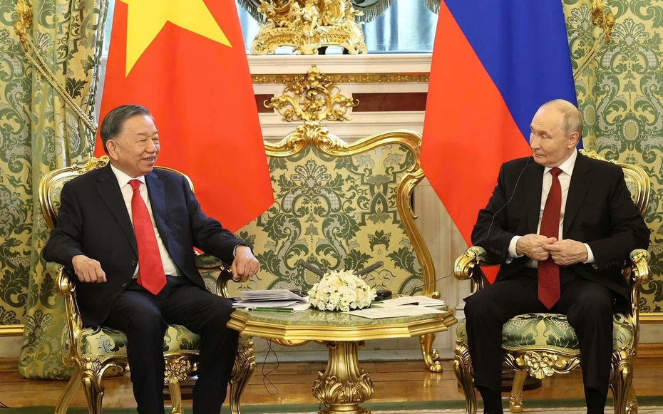 Tổng Bí thư, Chủ tịch nước Tô Lâm hội đàm với Tổng thống Nga Vladimir Putin