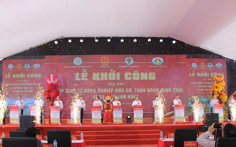 Hình thành trung tâm sản xuất, chế biến nông nghiệp hữu cơ công nghệ cao gần 1.300 tỷ đồng ở Hà Tĩnh