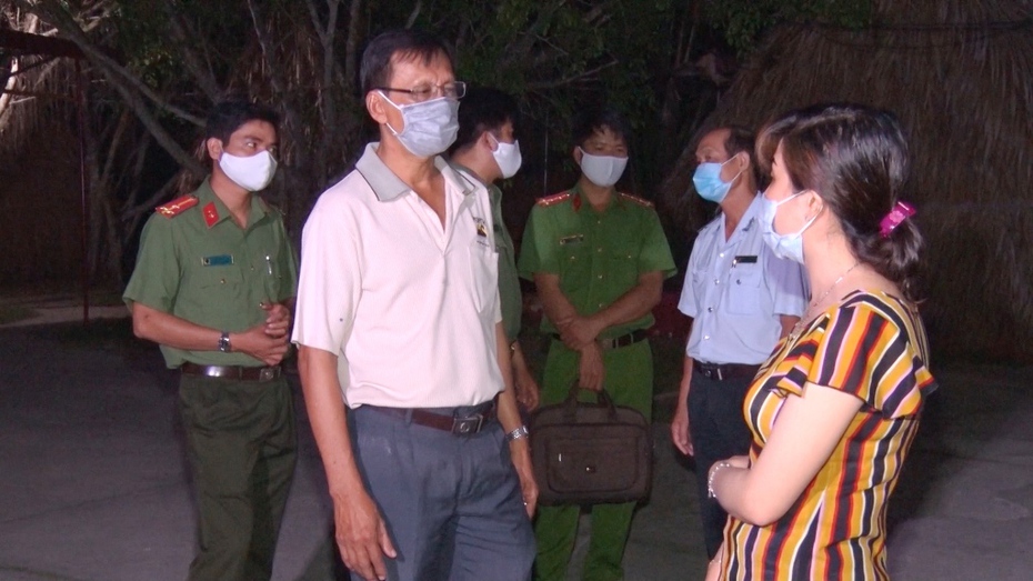 Vĩnh Long: Kiểm tra, nhắc nhở người dân chung tay phòng, chống dịch Covid-19