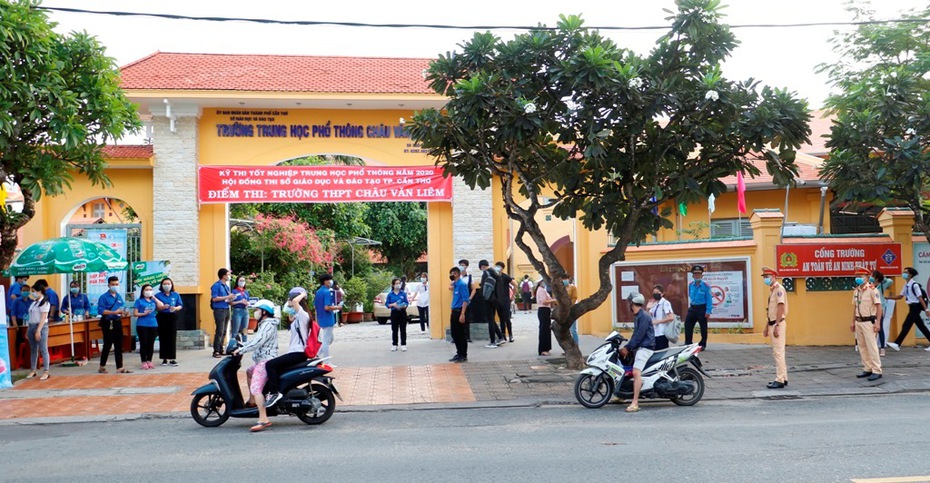 Cần Thơ: Một thí sinh phải bỏ thi vì bị tai nạn giao thông