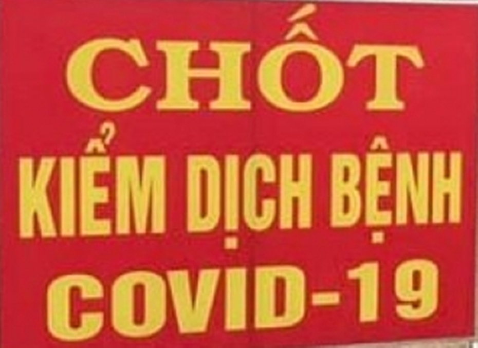 Vĩnh Long lập 9 chốt kiểm soát dịch Covid-19