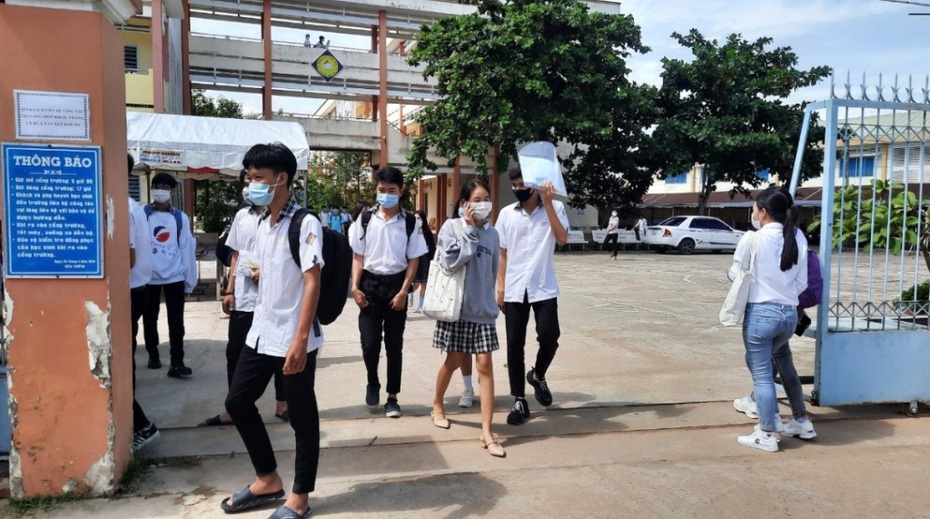 ĐBSCL: Nhiều thí sinh vắng thi tốt nghiệp THPT 2021 do Covid-19