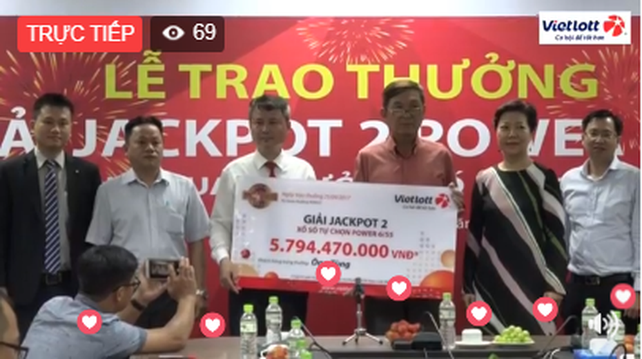 Chủ nhân đầu tiên của Jackpot 2 để “mặt mộc” đến ẵm giải