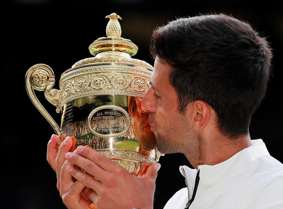 Lần thứ 5 vô địch, Novak Djokovic đi vào lịch sử giải Wimbledon