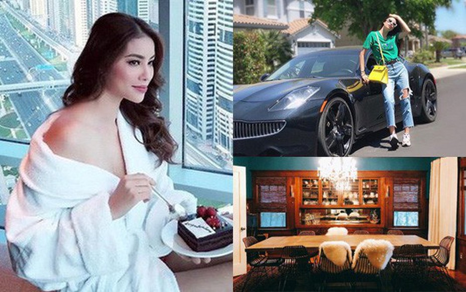 Loạt bất động sản và biệt thự siêu sang của Hoa hậu Phạm Hương sau khi sang Mỹ "ở ẩn"