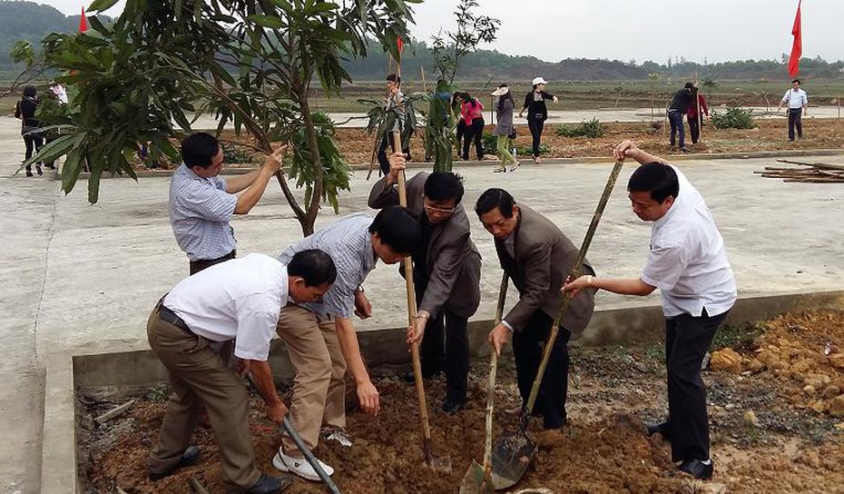 Hà Tĩnh trồng hơn 1 triệu cây xanh dịp Tết Mậu Tuất 2018
