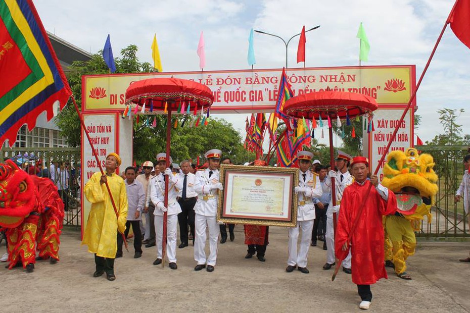 Công nhận lễ hội đền Chiêu Trưng là Di sản văn hóa phi vật thể Quốc gia