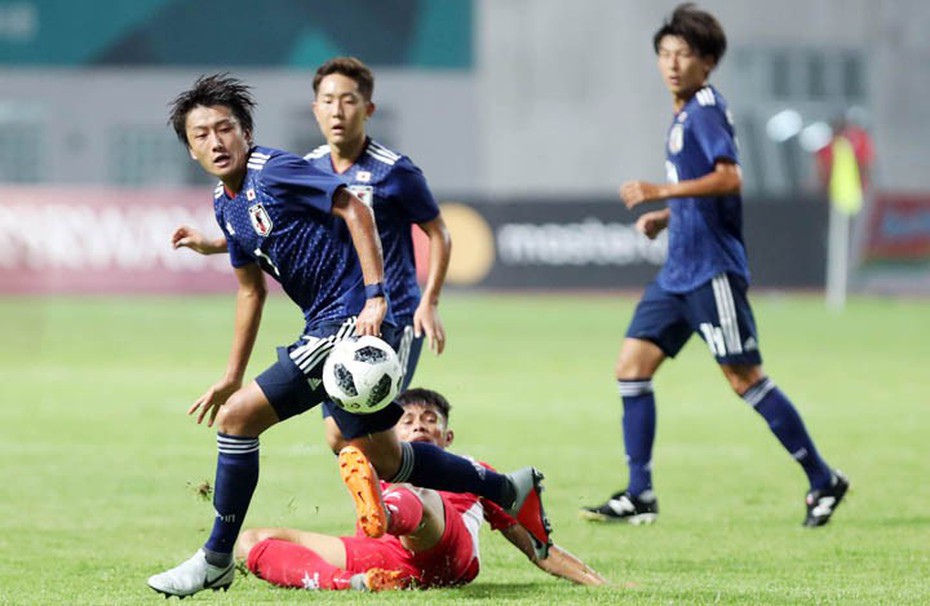 Kết quả bóng đá ASIAD 2018 hôm nay (16/8): U23 Nhật Bản 4-0 U23 Pakistan