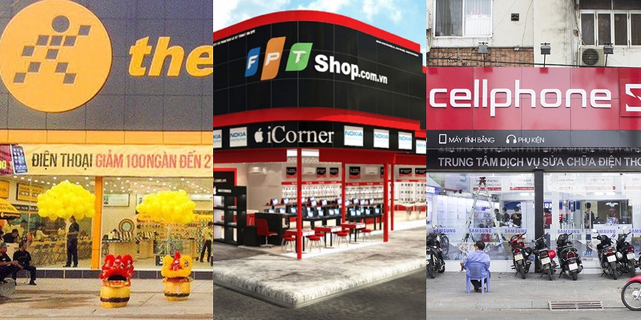 Nhật Cường Mobile bị khám xét và những đối thủ "sừng sỏ" trên thị trường điện thoại di động