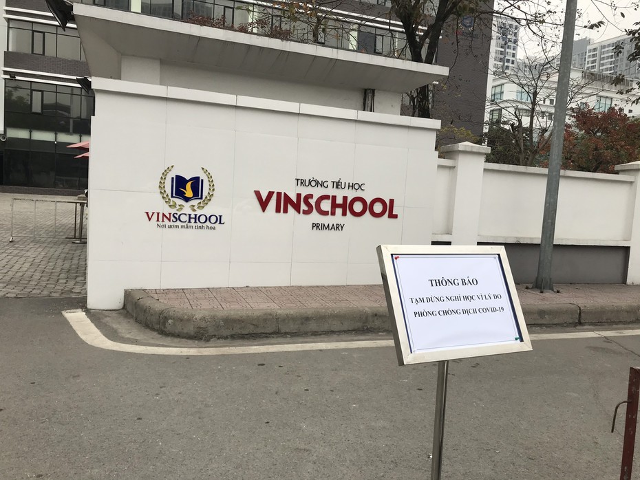 Vinschool đóng cửa, dừng giảng dạy vì có học sinh là F1