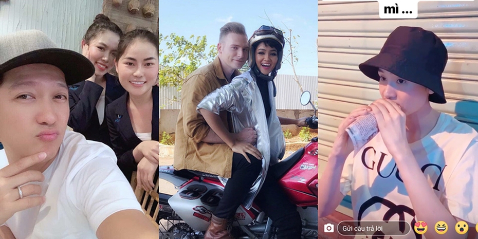 Sao Việt ăn bánh mì, tất bật chạy show những ngày cuối năm