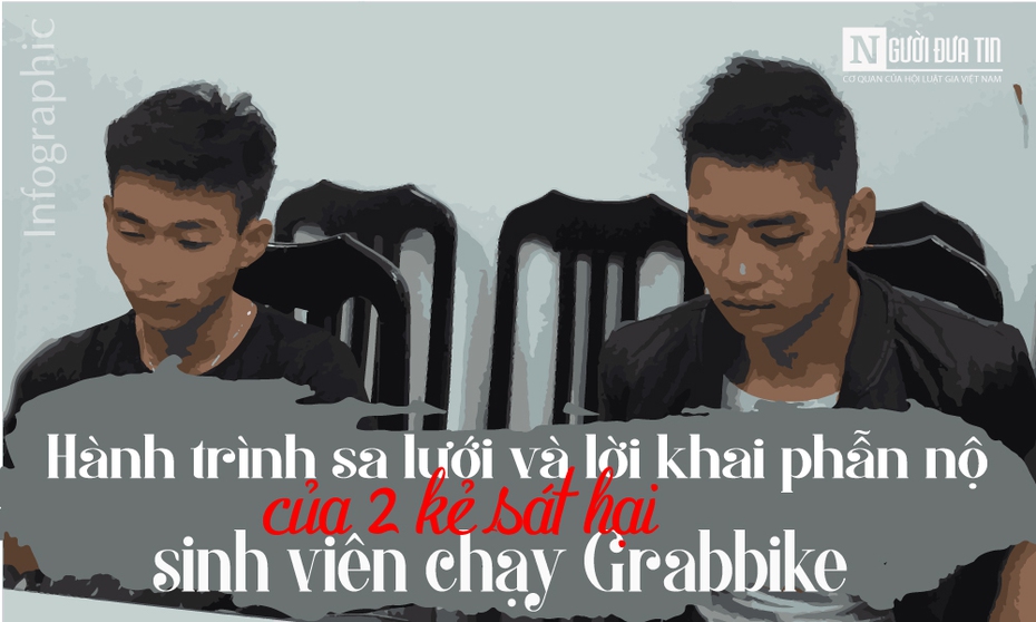 [Info] Hành trình sa lưới và lời khai gây phẫn nộ của 2 kẻ sát nhân giết hại sinh viên chạy Grabbike