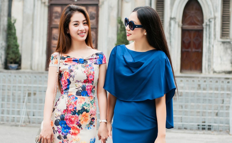 Bất ngờ trước nhan sắc xinh đẹp của Thu Hằng Bolero và Hà Thanh Xuân