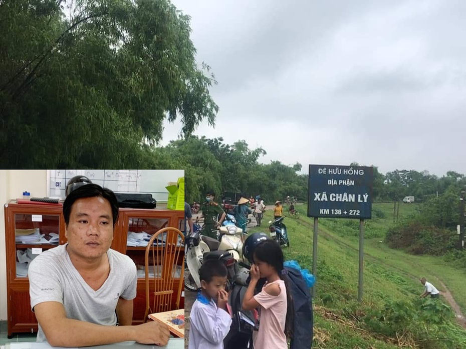 Hé lộ nguyên nhân nghi phạm sát hại tài xế xe ôm rồi phi tang xác bên bờ đê ở Hà Nam