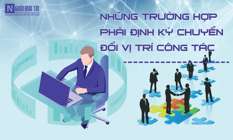 [Infographic] Những trường hợp phải định kỳ chuyển đổi vị trí công tác