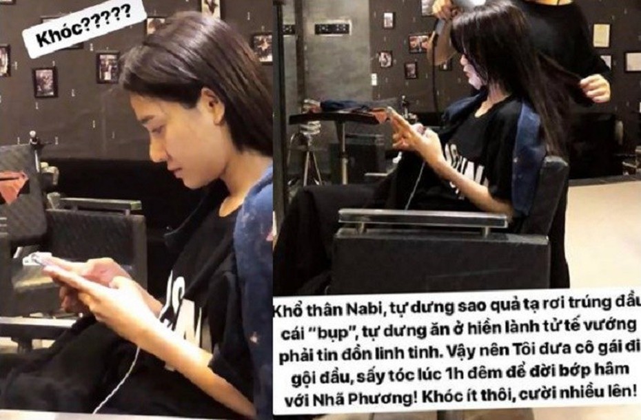 Nhã Phương bật khóc nức nở trước tin đồn bỏ Trường Giang, yêu Nhan Phúc Vinh