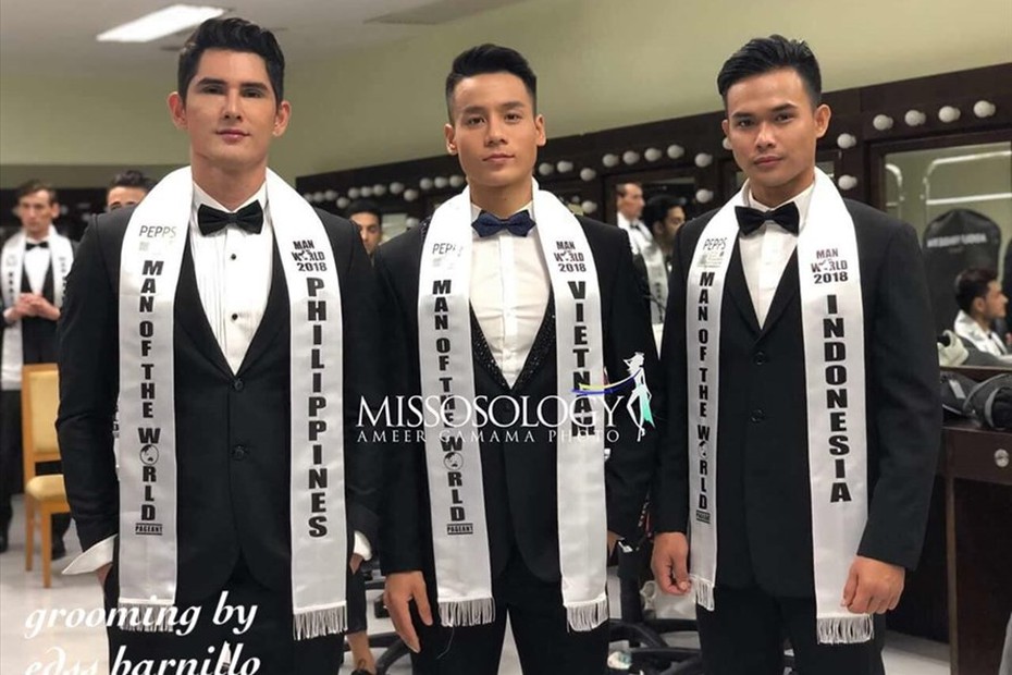 Người mẫu Việt Nam đoạt giải trình diễn ấn tượng tại "Man of The World 2018"