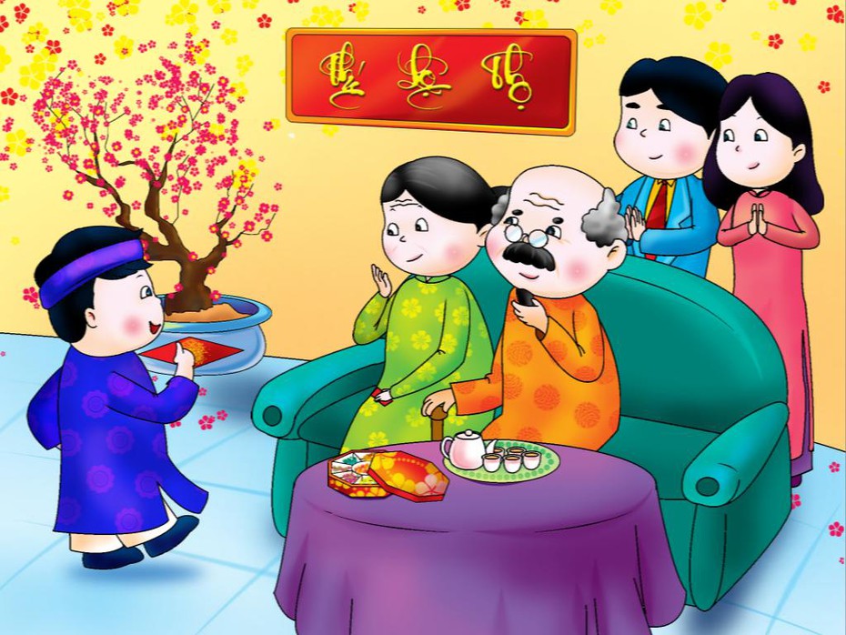 Cảnh ngày tết