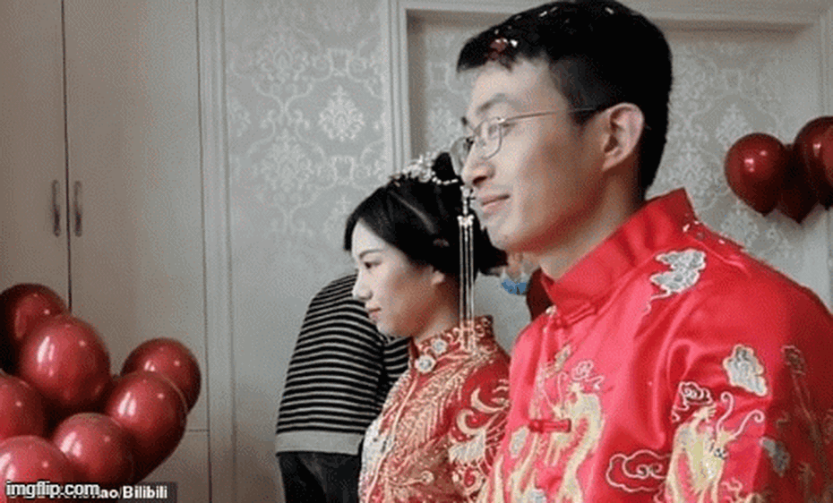 Đám cưới online thời dịch Covid-19 của một cặp đôi ở Trung Quốc bất ngờ thu hút hơn 3 triệu lượt xem