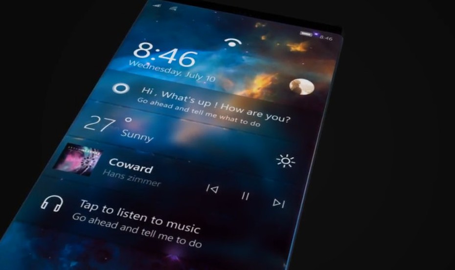 Lộ diện bản concept mới về chiếc điện thoại bí ẩn của Microsoft