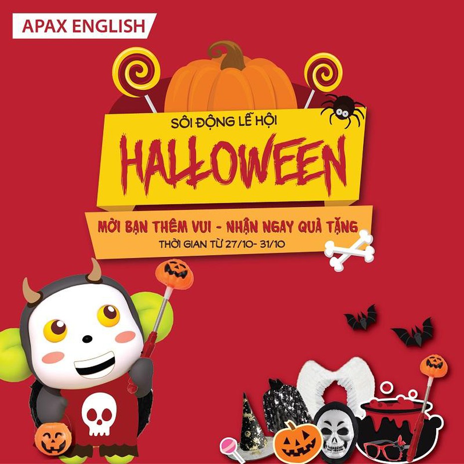 Sôi động lễ hội Halloween cùng Apax English