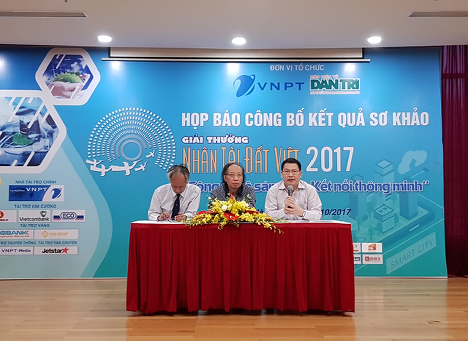 17 sản phẩm CNTT vào vòng chung khảo Nhân Tài Đất Việt 2017