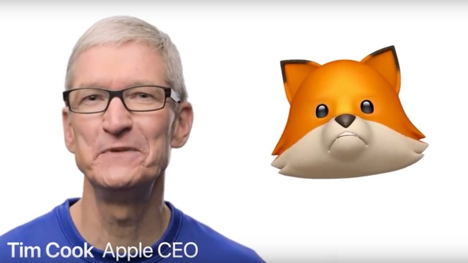 Tự hào về iPhone X, Tim Cook công bố bài phát biểu dưới dạng Animoji