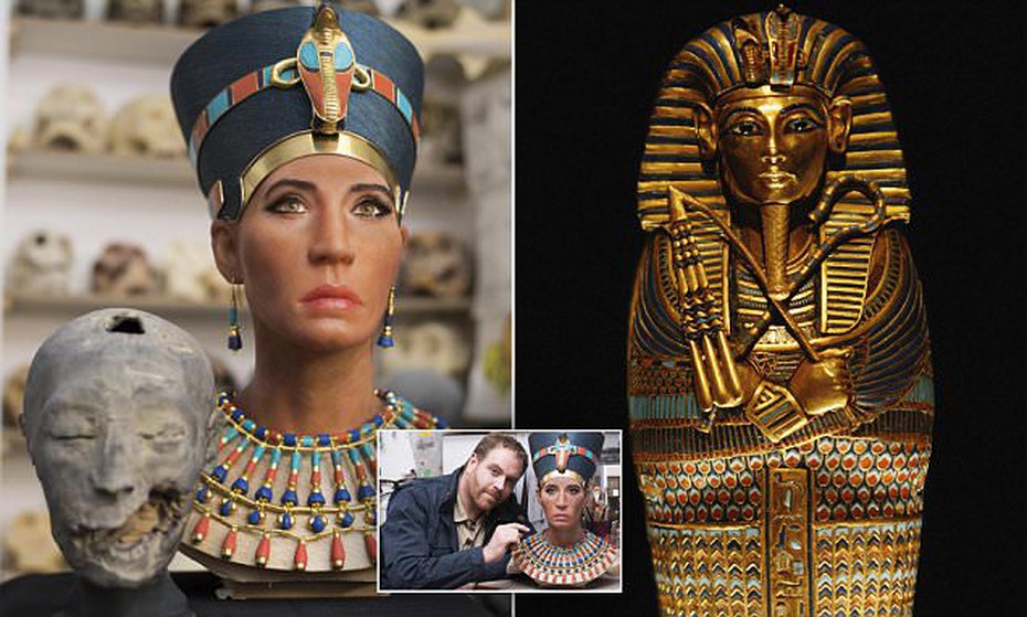 Công nghệ quét 3D tái hiện thành công gương mặt nữ hoàng Nefertiti