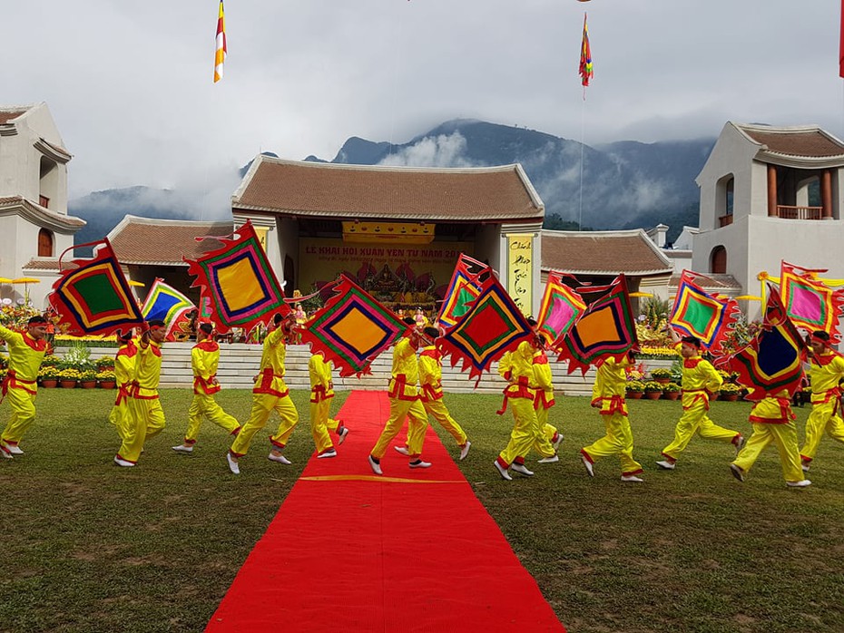 Khai hội xuân Yên Tử, khánh thành trung tâm văn hóa Trúc Lâm