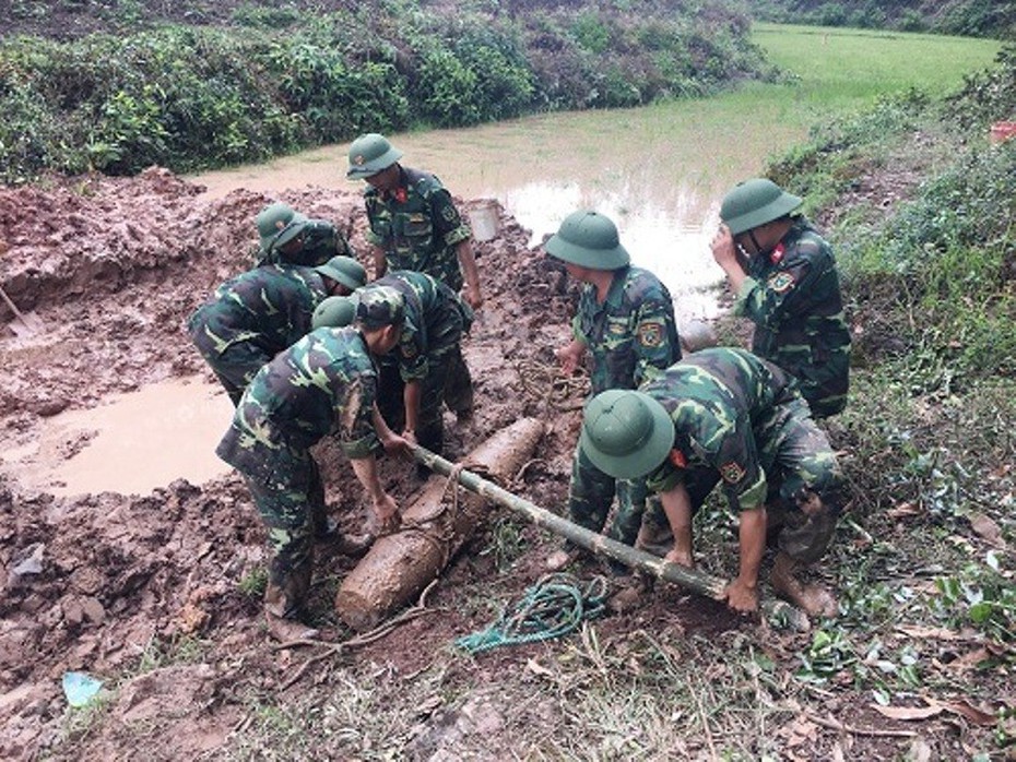 Quảng Ninh: Xử lý và di dời thành công quả bom nặng 225kg