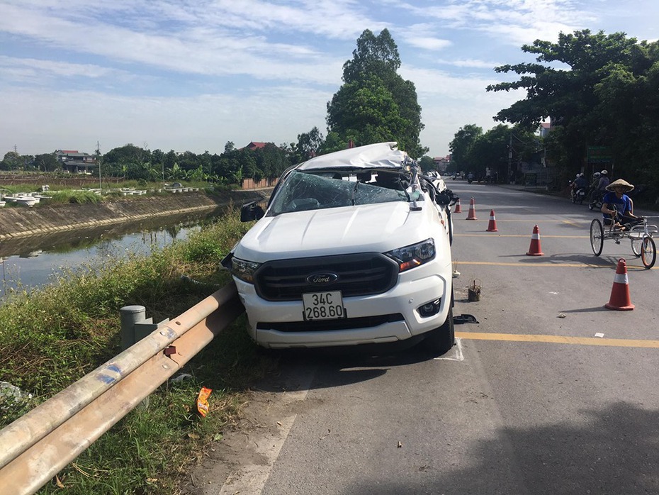 Đang điều tra nguyên nhân vụ tai nạn khiến 4 người thương vong ở Hải Dương