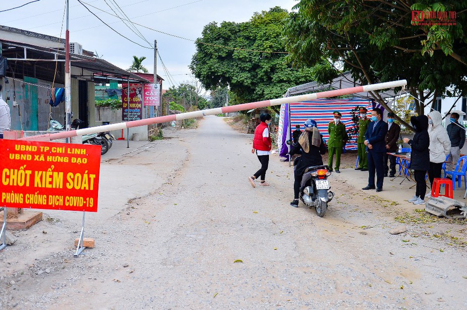 Hải Dương phong tỏa toàn bộ TP.Chí Linh đến qua tết Nguyên đán