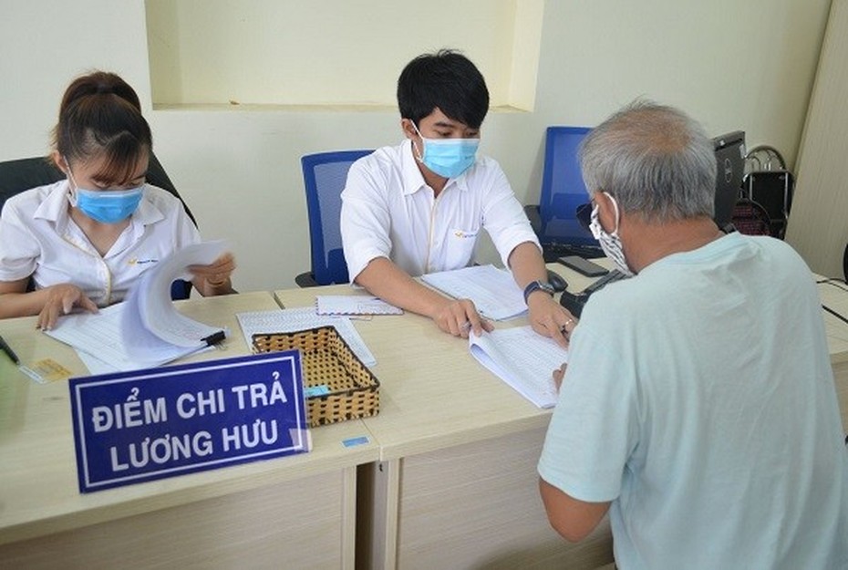 Chi trả lương hưu theo mức mới và phần tăng thêm chưa lĩnh từ ngày 14/8