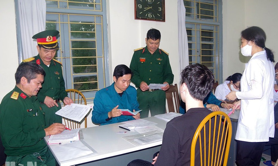 Quy định mới về thủ tục đăng ký nghĩa vụ quân sự lần đầu