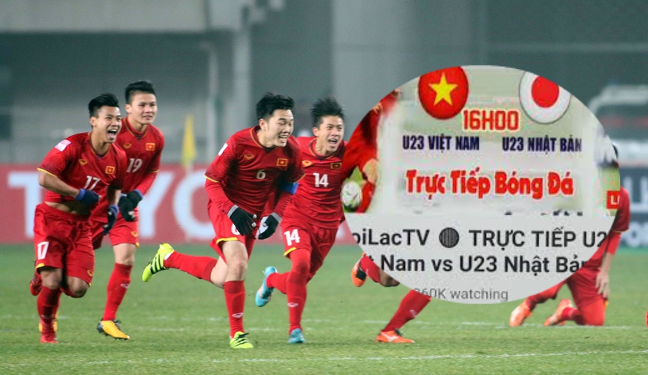 Các kênh phát "lậu" U23 Việt Nam tại ASIAD 18 có thể bị khởi kiện