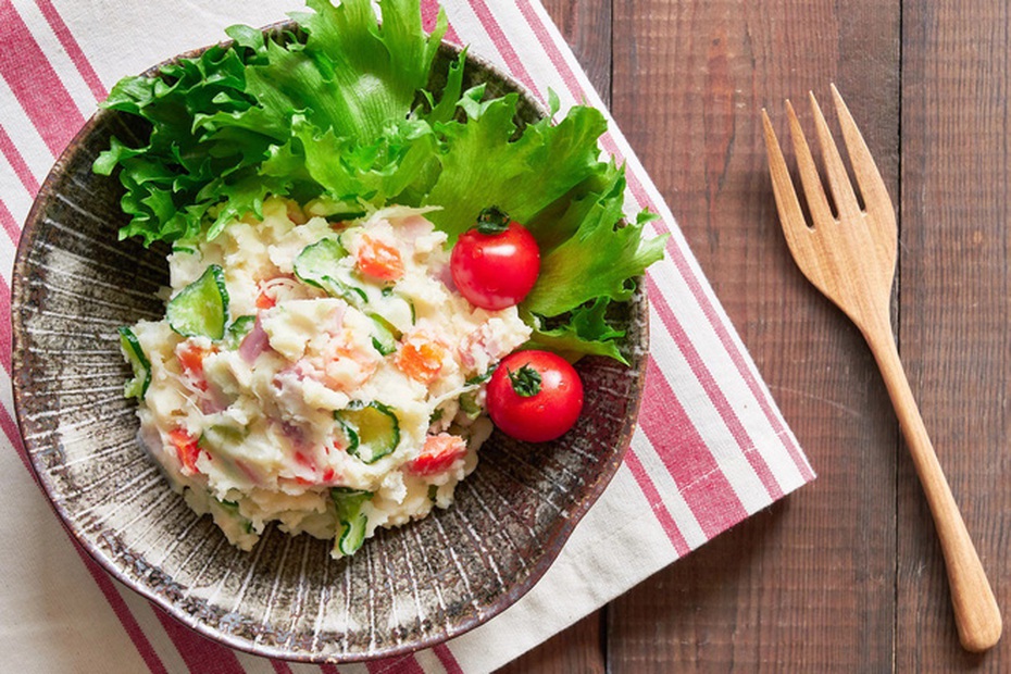 Món ngon mỗi ngày: Salad khoai tây kiểu Nhật, món ngon thanh mát